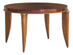 French Art Deco Sycamore Maple Coffee Table by Maurice Jallot, 1940s