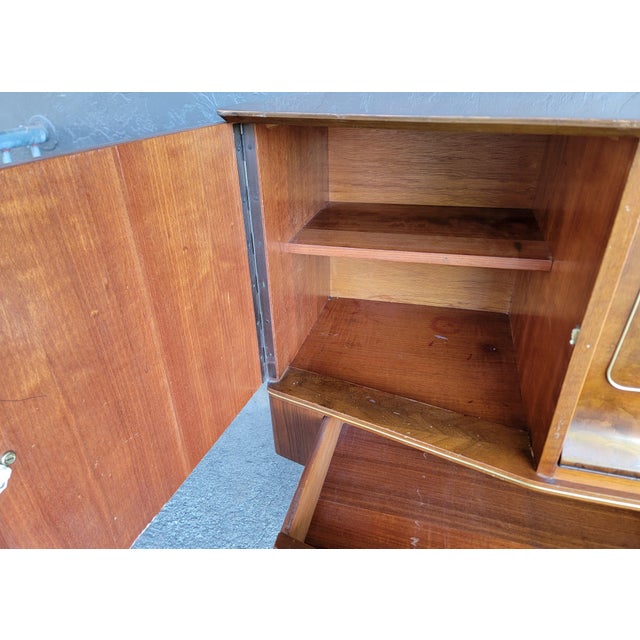 1950s Cocktail Cabinet Credenza Dry Bar by Beautility For Sale - Image 5 of 18