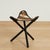 British Colonial Style Zebra Folding Stool or Seat For Sale - Image 4 of 15