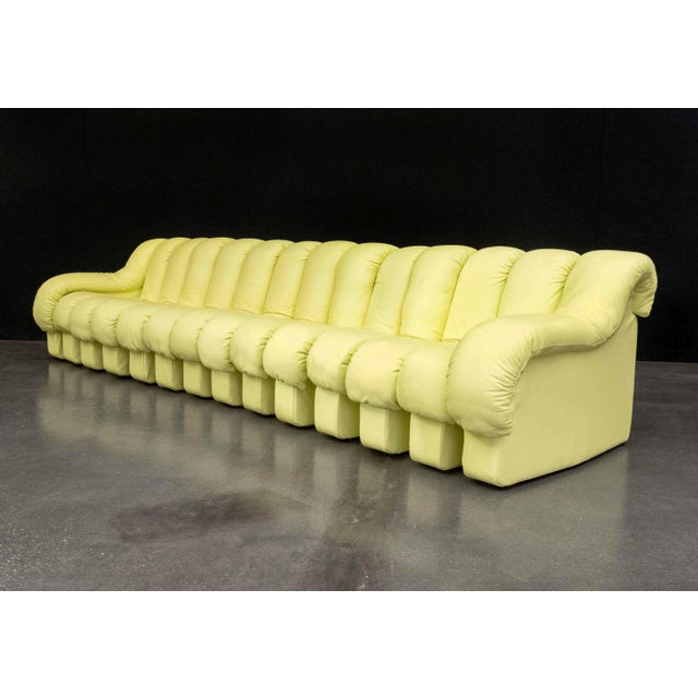 Light Green Stendig De Sede Ds 600 "Nonstop" Sectional Sofa For Sale - Image 8 of 16
