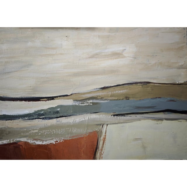 Early 21st Century Strates en Suspens, Abstract Landscape, Contemporary, Framed by Sophie Dumont For Sale - Image 5 of 8