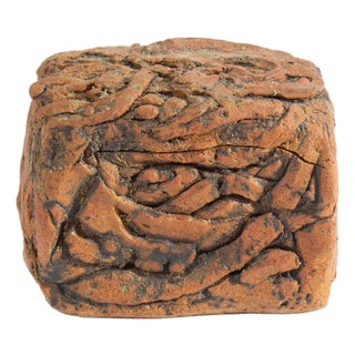 Signed Studio Pottery Box by Dennis Kirchmann For Sale