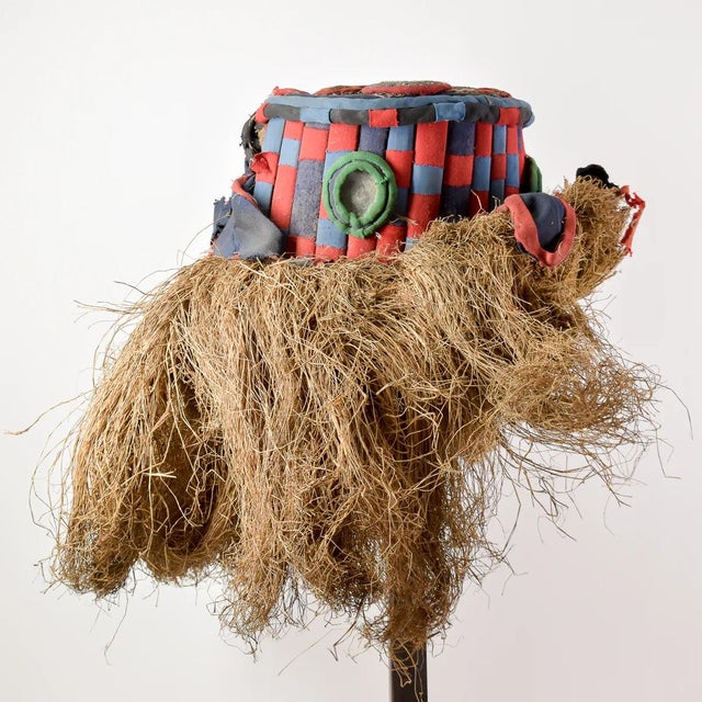 African Early 20th Century Djimini Ligbi Do Society Mask Côte d'Ivoire For Sale - Image 3 of 16
