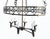 Oval Thomas Pheasant Baker Chandelier, Bronze Chain, Canopy, Italy, 52" to 70"h For Sale - Image 9 of 18