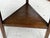 Vintage English Oak Cricket Table by Fauld England For Sale - Image 14 of 14
