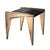 "Arcadia" Chair With Bronze and Tailor Made Leather For Sale - Image 4 of 11