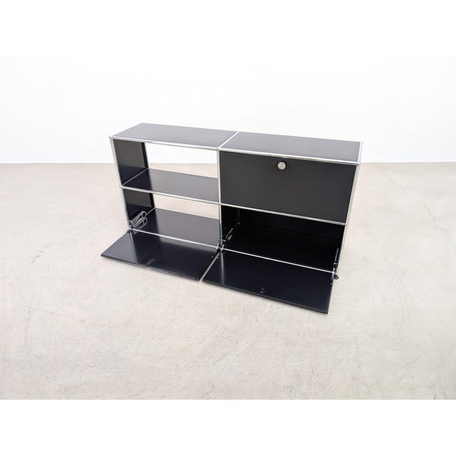 Sideboard in Black from USM Haller For Sale - Image 10 of 11