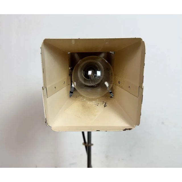 Vintage Beige Table Lamp, 1970s For Sale - Image 10 of 18