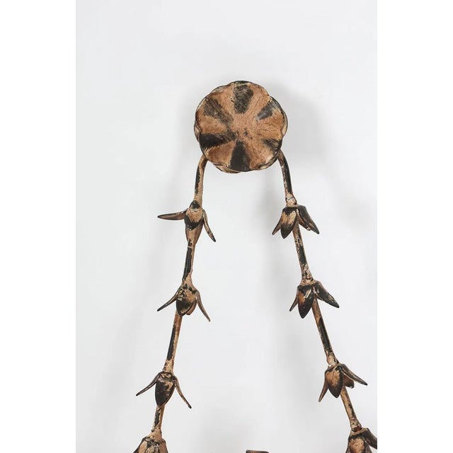 Metal Fine Pair of Lillian August Florentine Italian Tole Style Lighting Sconces For Sale - Image 7 of 15