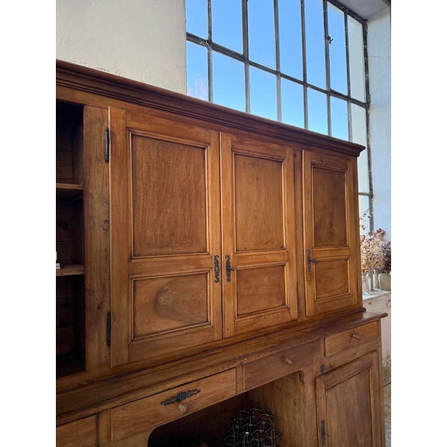 Wood Walnut Mountain Cabinet, 1900s For Sale - Image 7 of 18