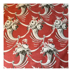 Brunschwig & Fils Entitled Cornucopia From the 1980s, a Ramms Fabric, Made in England- 9 Yards