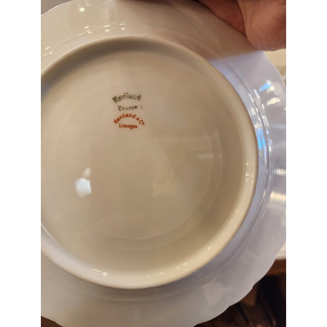36 Piece Haviland Limoges Vintage Dessert Dish Set For Sale - Image 4 of 12