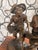 Romantic Bronze Figural Sculpture of Courting Couple on Bench For Sale - Image 11 of 11