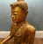 Burmese Artist, Buddhist Statue of Lotus Buddha, Gilt Sculpture For Sale - Image 10 of 11