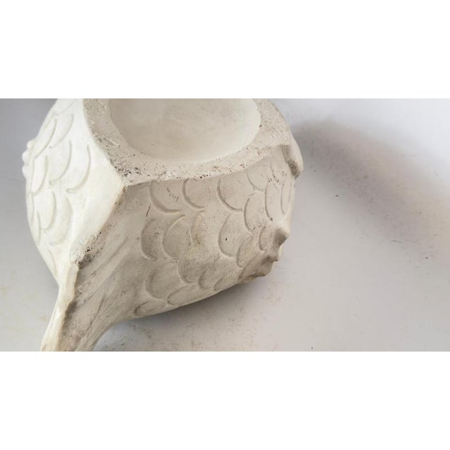 Large Vintage French Plaster Jardinière, 1930s For Sale - Image 11 of 15