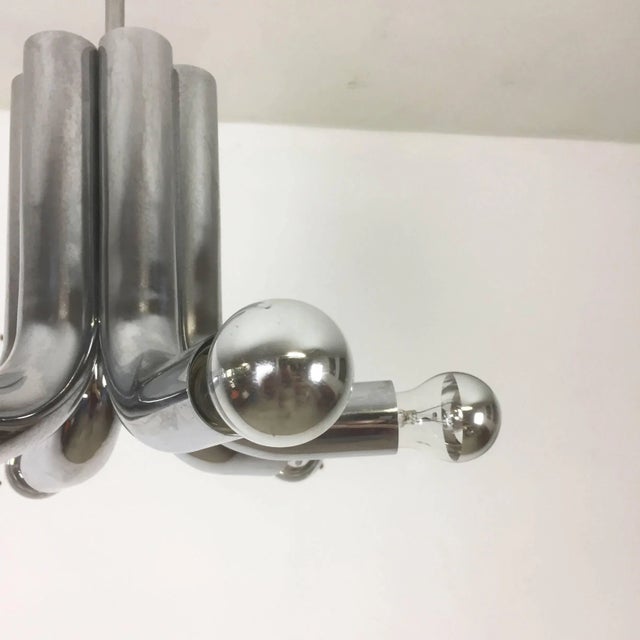 Modernist German Sputnik Hanging Light by Cosack Lights, 1960s For Sale - Image 6 of 10