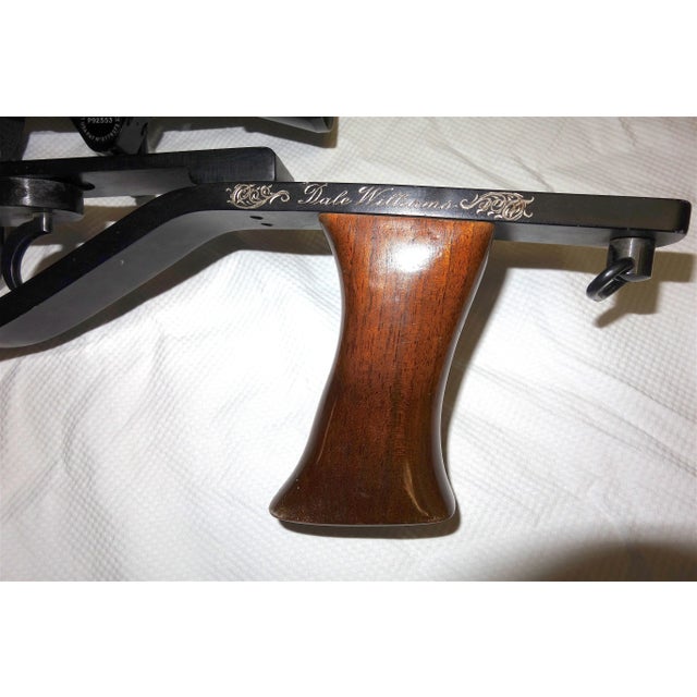 1950s 1950s Cinema Safari Display Piece, Custom Built Machined Wood Shoulder Stock, Fitment Carriage and Wood Grip for Bolex Motion Picture Camera For Sale - Image 5 of 9