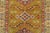Green Kazak Runner 2’9” X 9’9” Green Wool Tribal Hand-Knotted Oriental Rug For Sale - Image 8 of 13