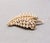 Vintage Signed Crown Trifari Goldtone Faux-Pearl & Clear Rhinestone Brooch For Sale In Philadelphia - Image 6 of 6