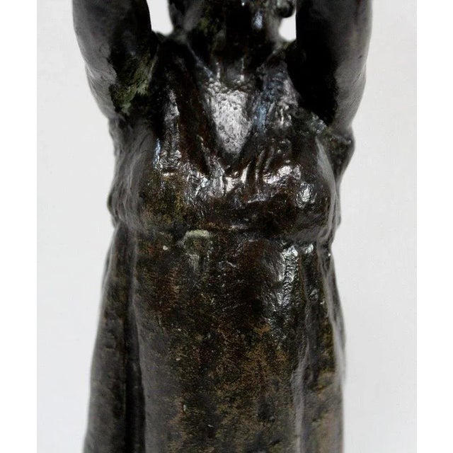 Bronze Dancer by G. Halbout du Tanney For Sale - Image 12 of 18