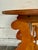 Signed Studio Crafted Arts and Crafts Style Lyre Harp Base Side Table For Sale - Image 10 of 10