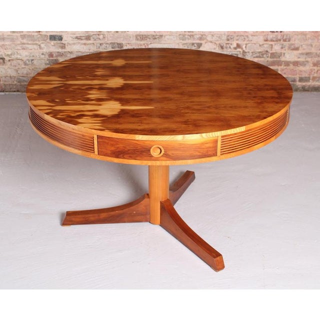 Mid-Century Drum Yew Dining Table by Robert Heritage for Archie Shine, 1950s For Sale - Image 13 of 14
