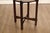 Wood Studio Arts And Crafts Style Round Accent Table With Burl Wood Top For Sale - Image 7 of 18