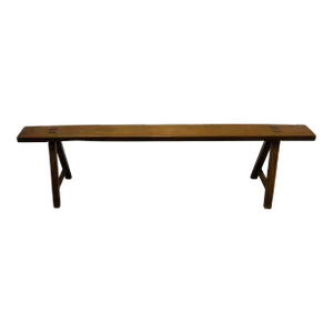 1950s French Mid-Century Bench