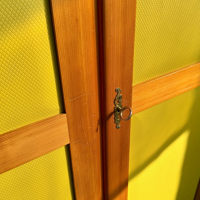 Wood Vintage Wardrobe in Fir, 1950s For Sale - Image 7 of 10