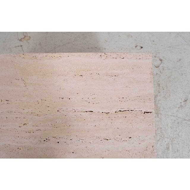 Baker Milling Road Tavertine Top Pine Nightstand For Sale - Image 9 of 15