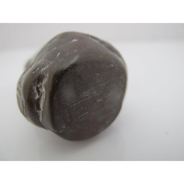Green South American Pachamama Carved Stone Earth Mother & Animals Amulet Figurine For Sale - Image 8 of 8