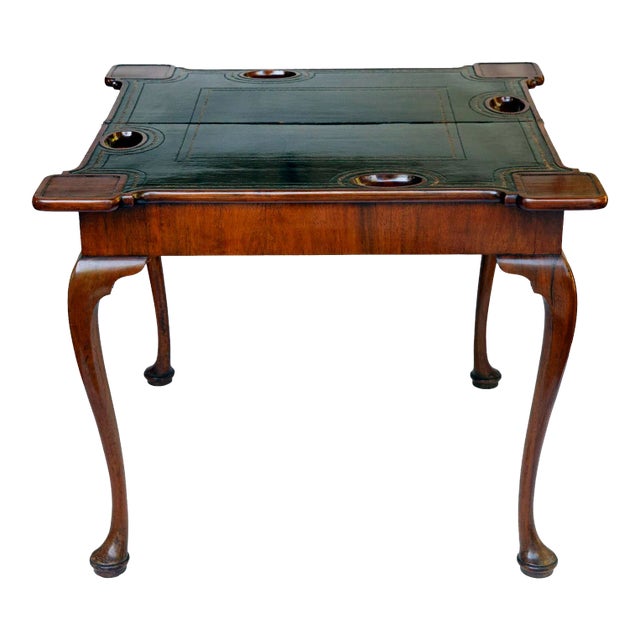 Late 18th Century Antique Folding Game Table | Chairish