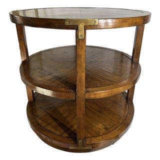21st Century Outlook International Mahogany Rotating Tiered Bookcase - 1 Piece For Sale