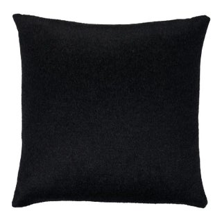 Schumacher Dixon Mohair Pillow 22" in Carbon For Sale