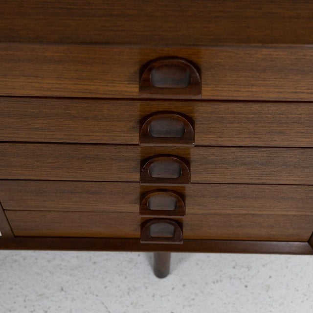 Wood Italian Teak Sideboard, 1970s For Sale - Image 7 of 11