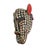 Vintage African Colorful Leopard Mask Bozo Bamana 16" H For Sale In New York - Image 6 of 9