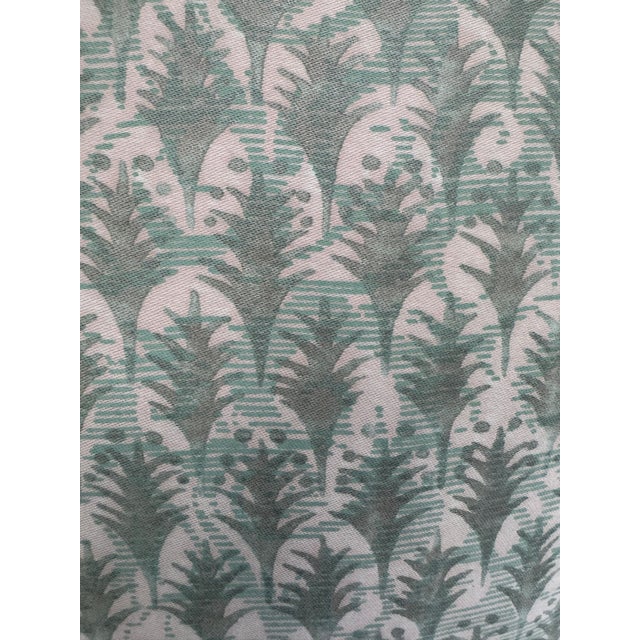 Fortuny Fortuny Throw Pillows in Piumette Fabric/ Pair For Sale - Image 4 of 4