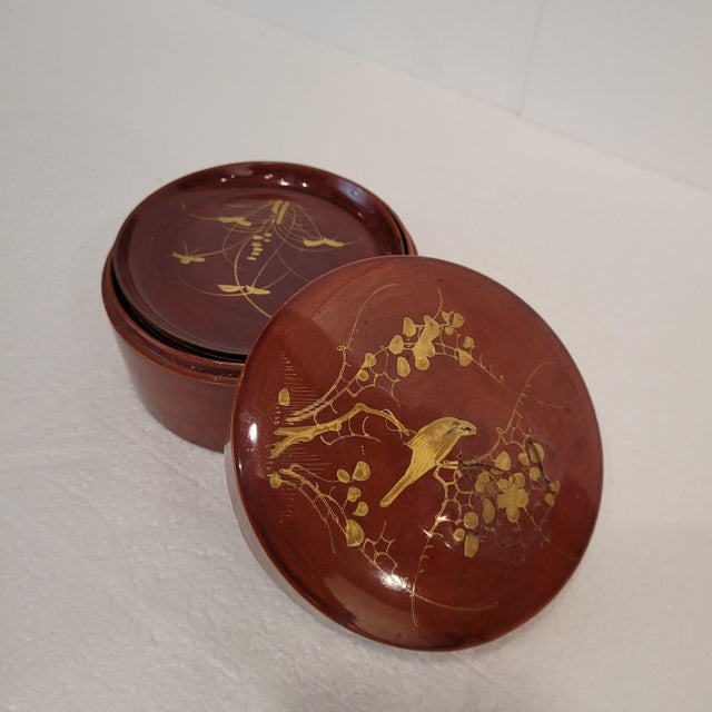 Vintage Japanese Boxed Plates, 1930s, Set of 11 For Sale - Image 11 of 18