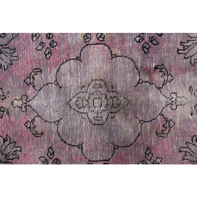 1940s 1940s, Vintage Turkish Anatolian Fragment Rug 2'11" X 4' For Sale - Image 5 of 10