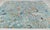 Blue Peacock Birds Garden Scene Soft Hand Knotted Hand Spun Wool Rug 4x6Ft. For Sale - Image 9 of 18