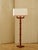 Textile Alba Floor Lamp in Ceramic and Linen with Samuel & Sons Trimming by Popus Editions For Sale - Image 7 of 9