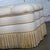 Ecru Late 20th Century Traditional Large Ottoman Ecru Upholstered Pillow Top With Bullion Fringe For Sale - Image 8 of 18