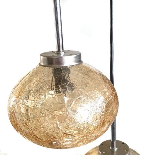 1970s Mid-Century Cascading Pendant Lamp from Doria, 1970s For Sale - Image 5 of 9