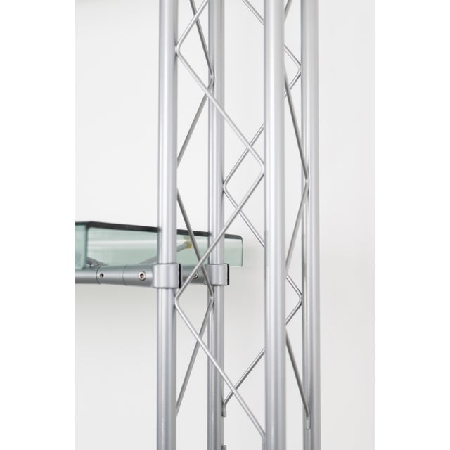 Metal Bookcase by De Pas Durbino & Lomazzi for Zero Disegno, 1990s For Sale - Image 7 of 15