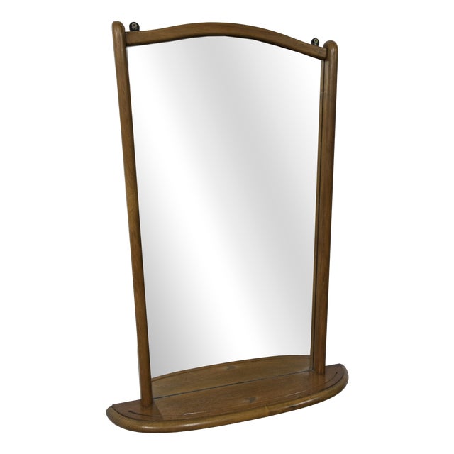 Entryway Mirror with Shelf, 1960s For Sale
