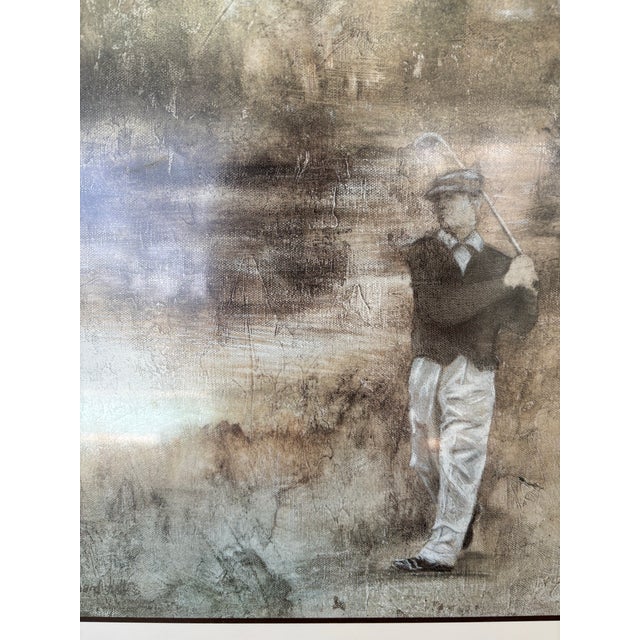 1980s 1980s “Afternoon Tee” Lithograph by Richard Hall for the Phoenix Art Group For Sale - Image 5 of 12