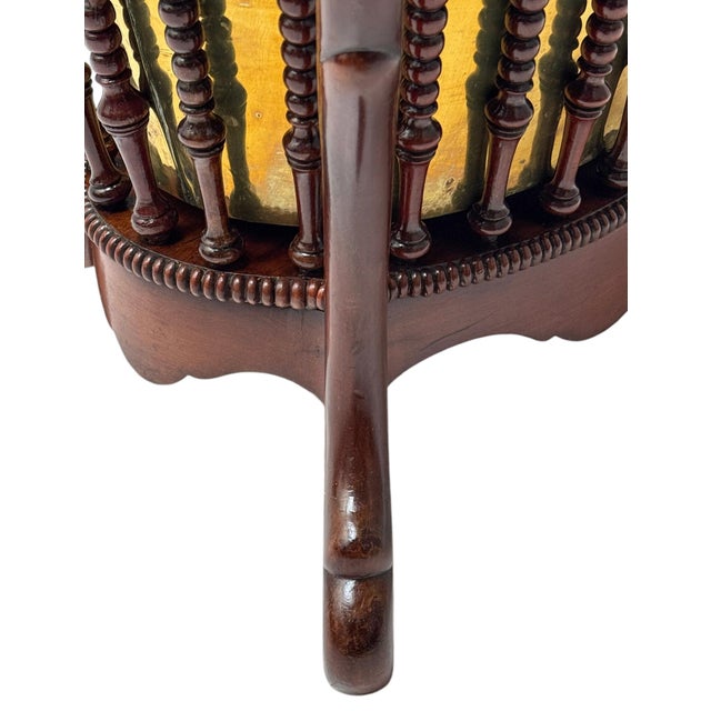 Dutch Victorian Walnut Tea Stove, 1870s For Sale - Image 8 of 11