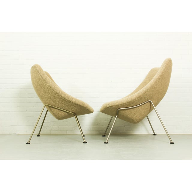 Vintage Oyster Chairs by Pierre Paulin, 1970s, Set of 2 For Sale - Image 10 of 14