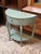 Teal Safavieh Jan Demilune Console, Slate Teal For Sale - Image 8 of 12