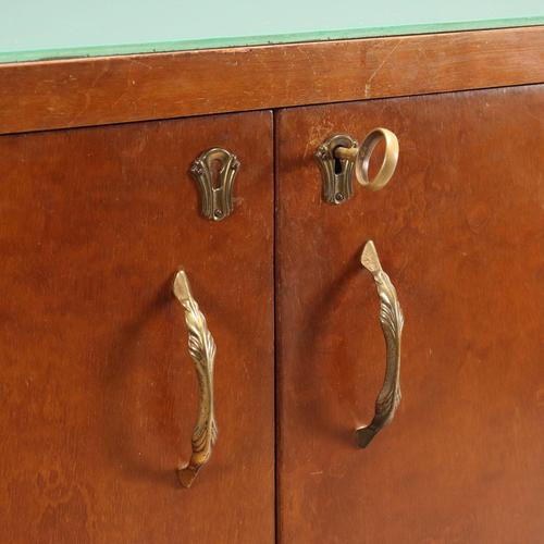 Brown Mid-Century Storage Unit, 1960s For Sale - Image 8 of 15